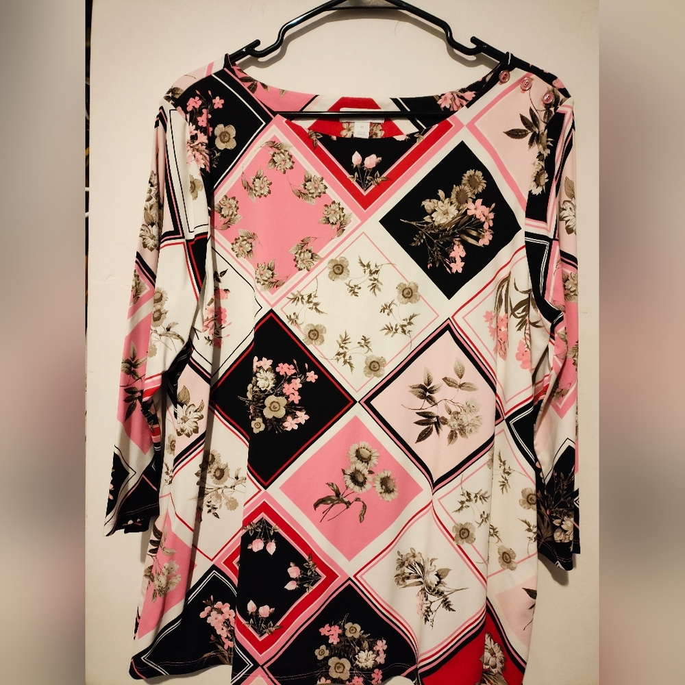 Charter Club Floral Blouse